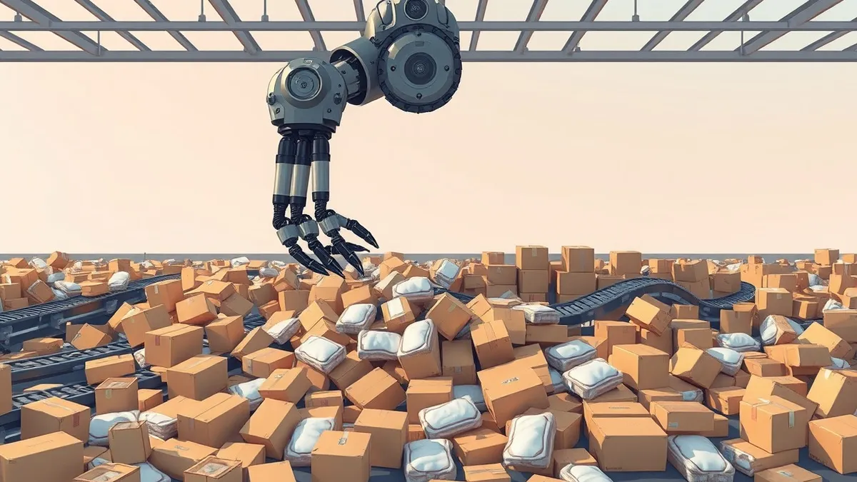 Walmart's Symbotic robots struggle with boxes and turkeys, complicating logistics modernization